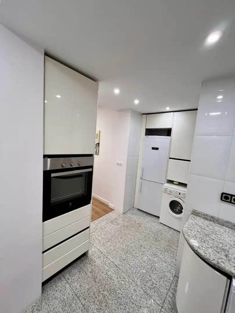 Küche von Wohnung zur Miete in Valencia mit Klimaanlage, Heizung und Terrasse