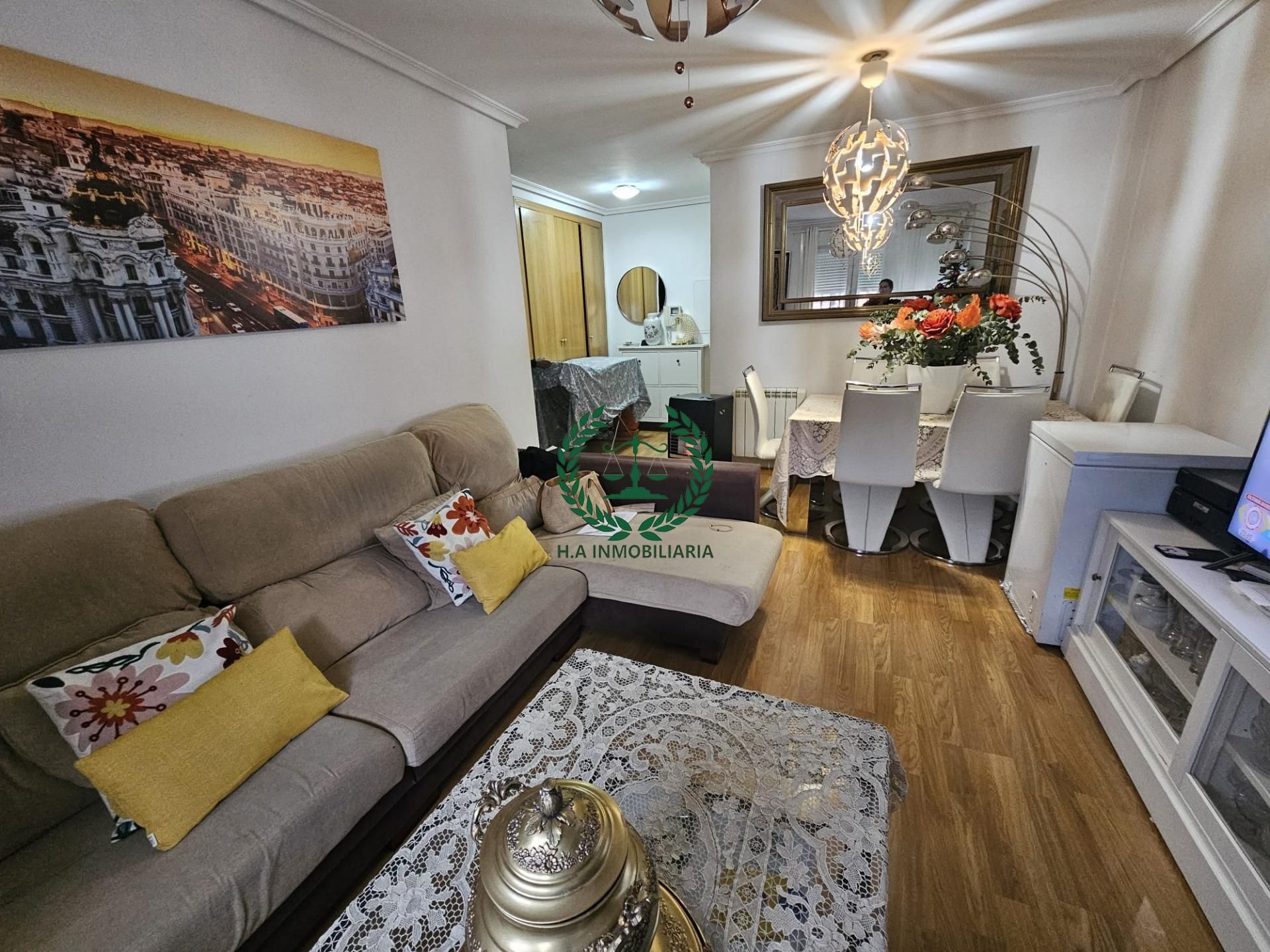 Living room of Flat for sale in Pedrezuela  with Terrace, Storage room and Balcony