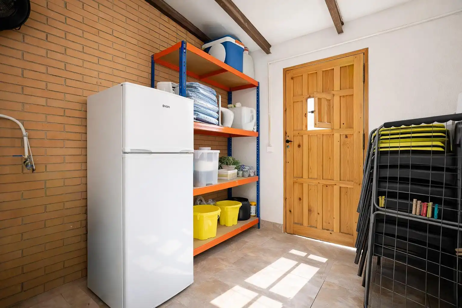 Cocina de Casa adosada en venta en Vilallonga del Camp con Aire acondicionado, Calefacción y Jardín privado