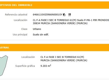Terreno residenziale in vendita a F-A FASE I SEC B TORREGUI