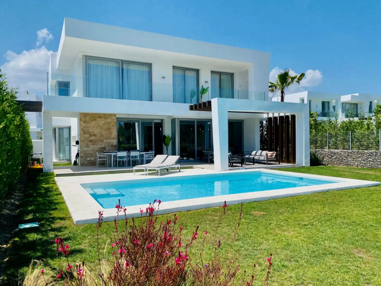 Piscina de Casa o xalet de lloguer en Marbella amb Moblat