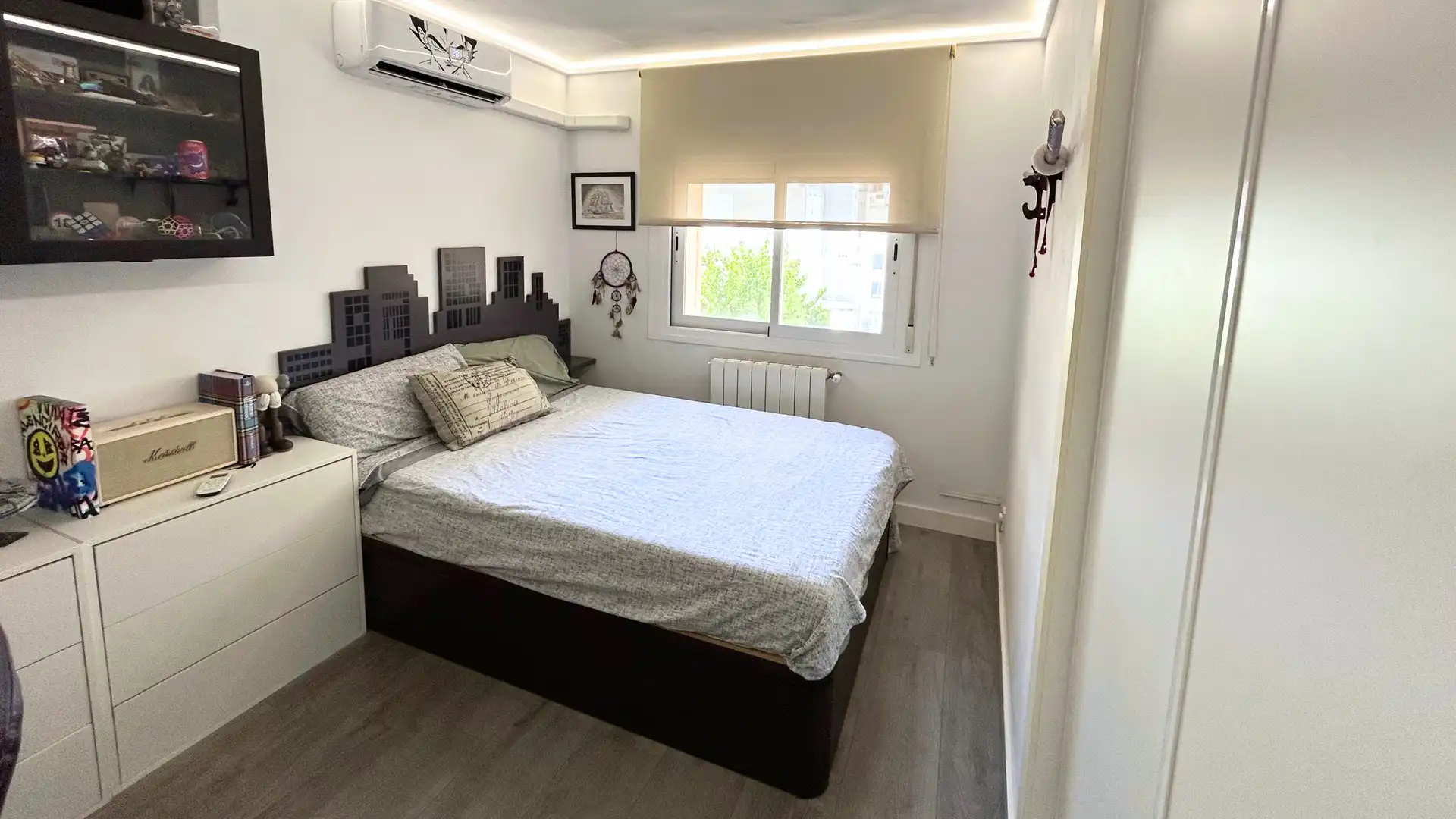 Bedroom of Flat for sale in  Palma de Mallorca  with Air Conditioner and Balcony