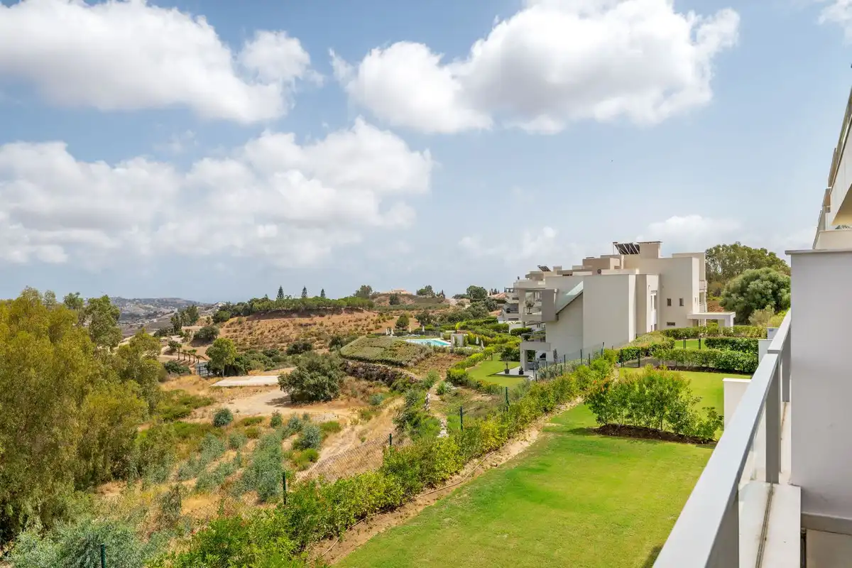 Jardín de Apartamento en venta en Mijas con Aire acondicionado, Amueblado y Piscina comunitaria