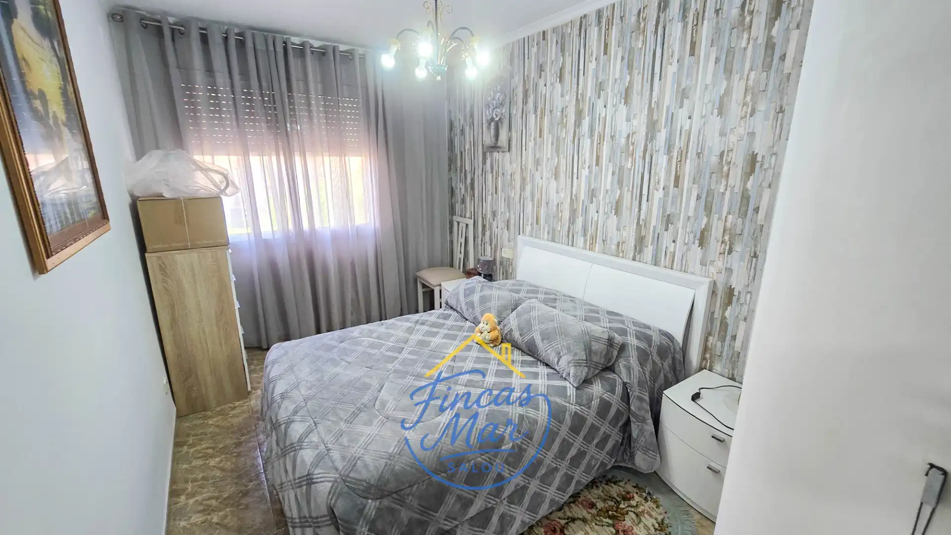 Bedroom of Flat for sale in Tarragona  with Air Conditioner, Terrace and Storage room