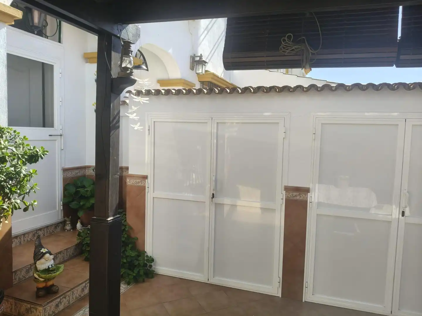 Jardí de Casa adosada en venda en Puerto Real amb Aire condicionat