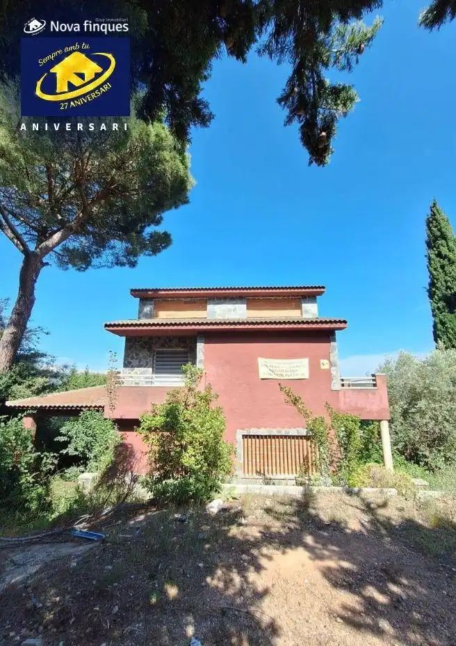 Vista exterior de Finca rústica en venda en Sant Llorenç Savall amb Calefacció, Jardí privat i Terrassa