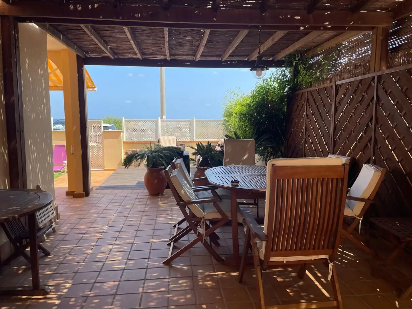 Terrace of Houses for rent in Orihuela  with Air Conditioner, Heating and Private garden