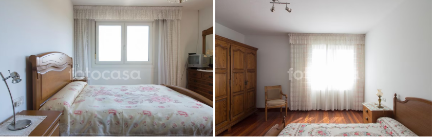 Dormitori de Casa o xalet en venda en A Baña  