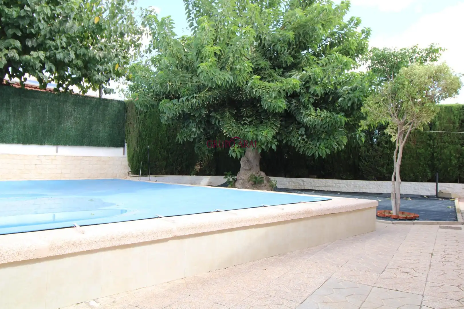 Piscina de Casa o xalet en venda en Alicante / Alacant amb Aire condicionat, Calefacció i Jardí privat
