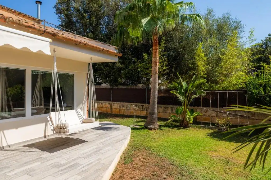 Garden of Houses for sale in Pollença  with Air Conditioner, Heating and Private garden