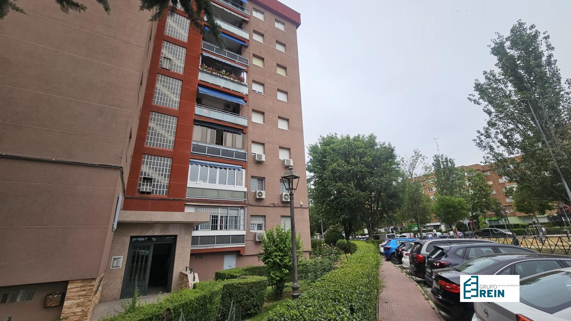 Exterior view of Flat for sale in Móstoles  with Parquet flooring, Terrace and Balcony