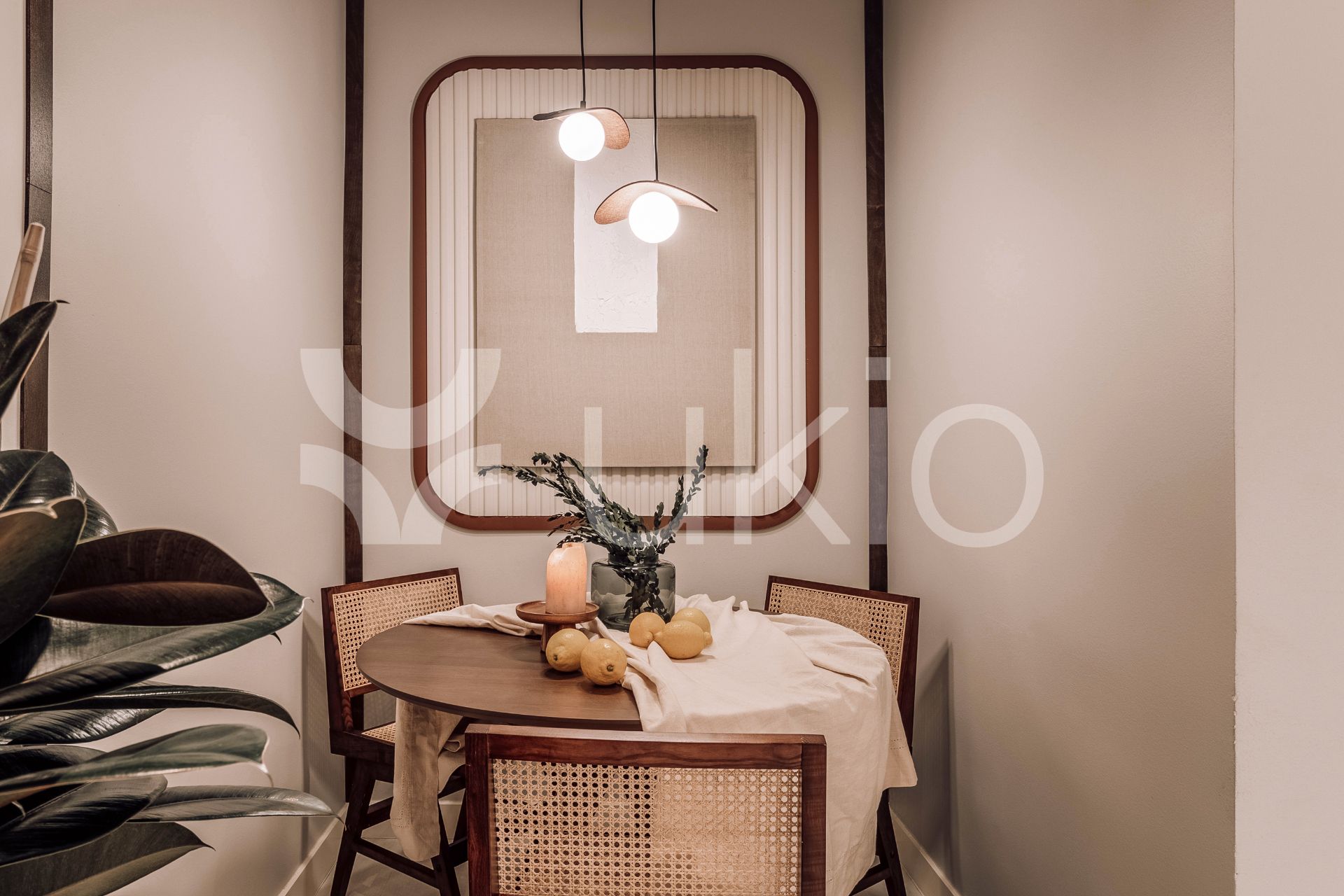Comedor de Apartamento de alquiler en  Madrid Capital con Aire acondicionado, Calefacción y Amueblado