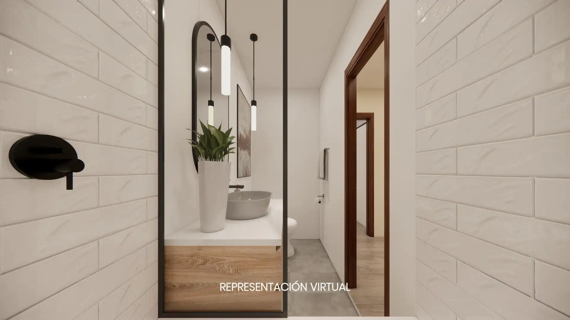 Badezimmer von Gebäude zum Verkauf in Guadarrama
