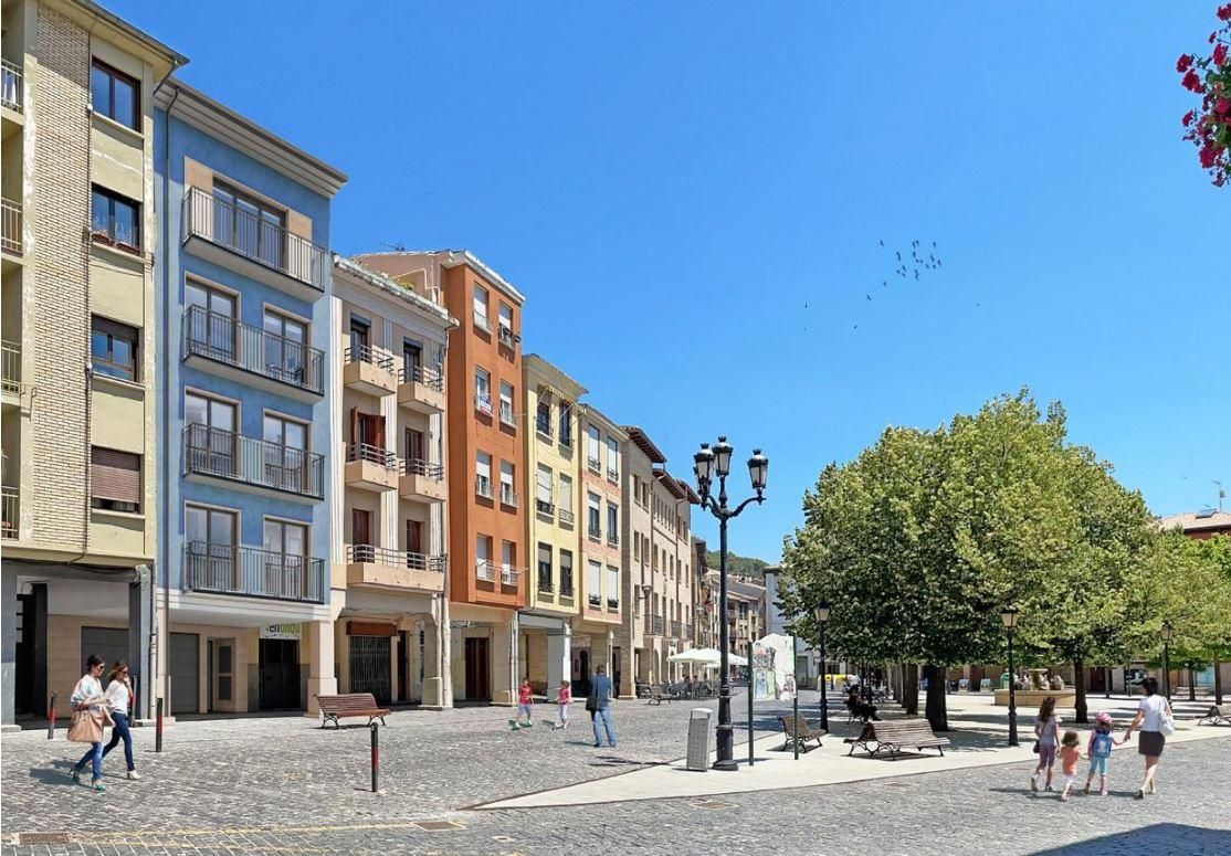 Exterior view of Flat for sale in Estella / Lizarra