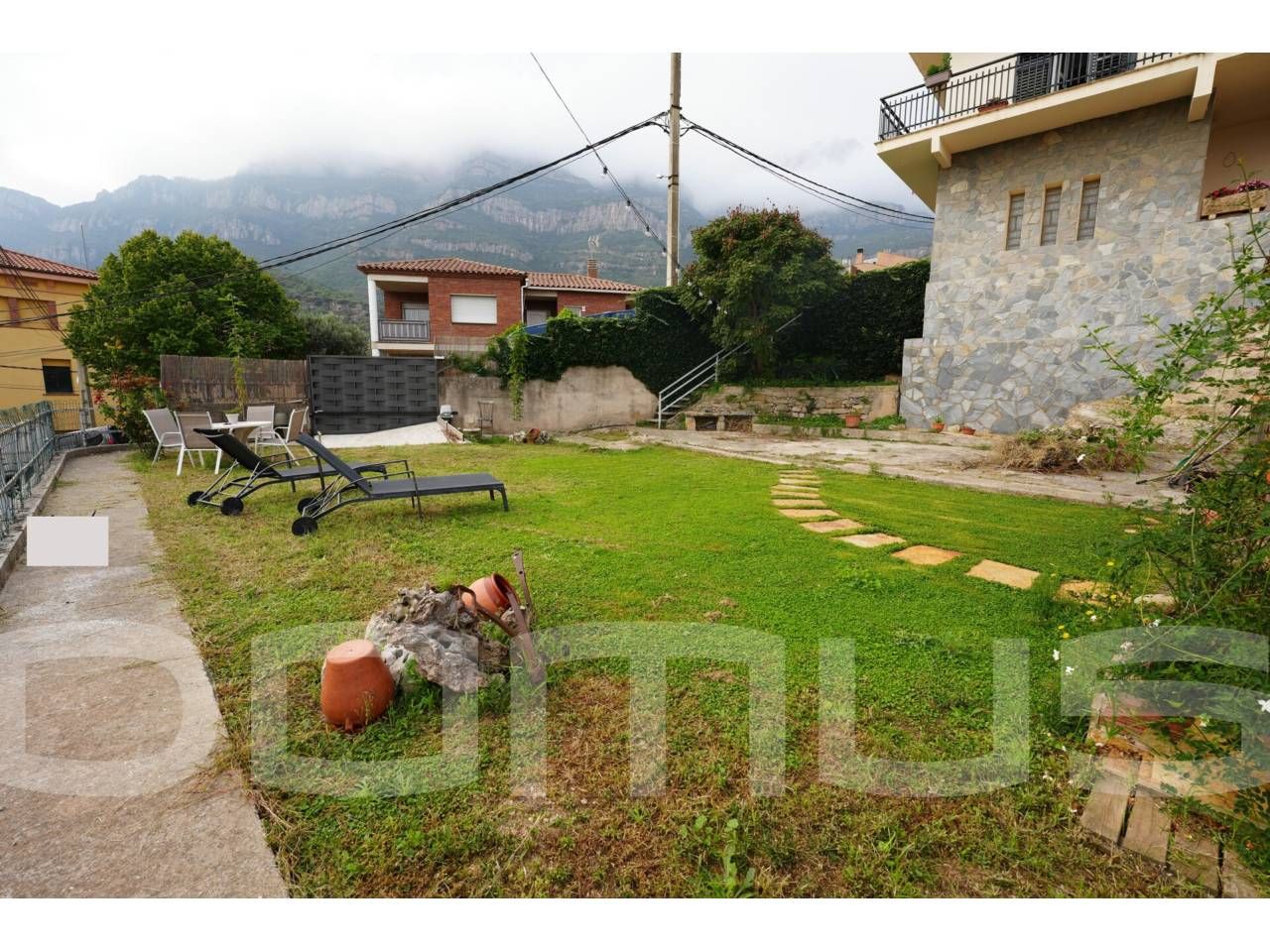 Exterior view of House or chalet for sale in Monistrol de Montserrat  with Air Conditioner, Heating and Private garden