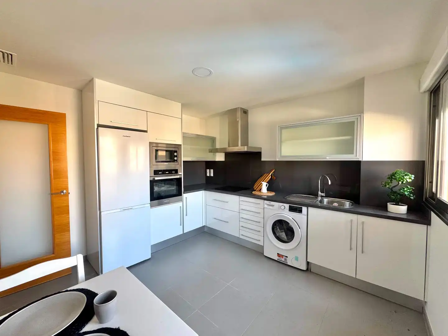 Cocina de Piso en venta en Gandia con Aire acondicionado, Terraza y Balcón