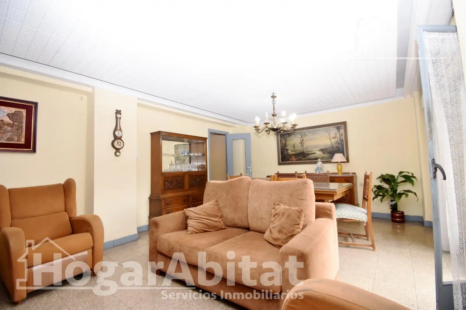 Sala de estar de Piso en venta en Valencia con Aire acondicionado, Terraza y Trastero