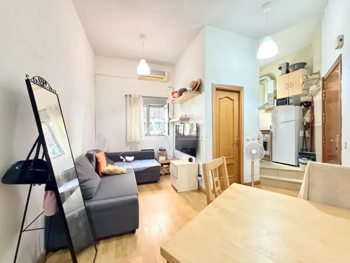 Sala de estar de Piso en venta en Madrid con Aire acondicionado, Calefacción y Parquet