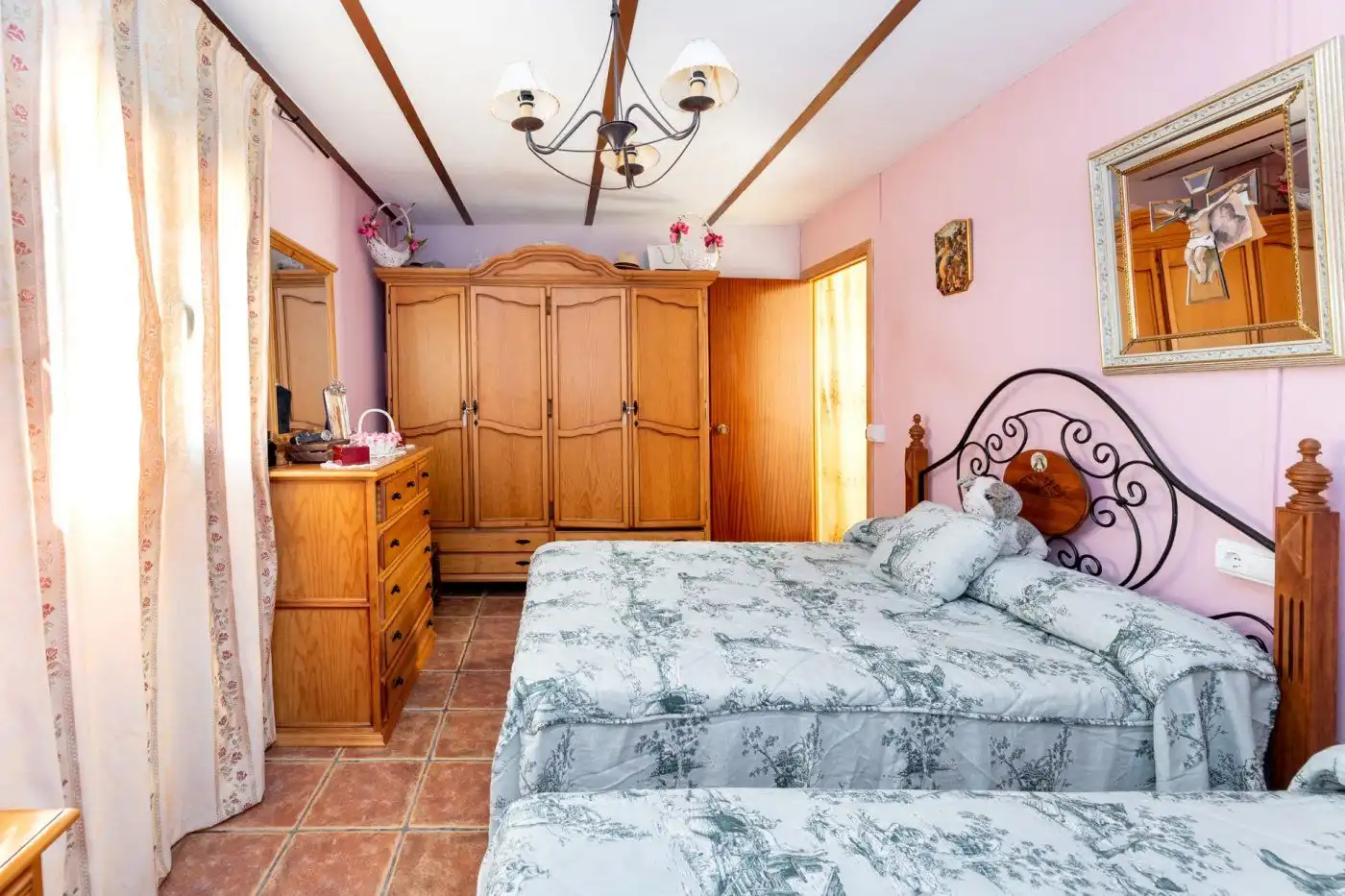 Habitación de Finca rústica en venta en Alhama de Granada con Aire acondicionado, Jardín privado y Terraza