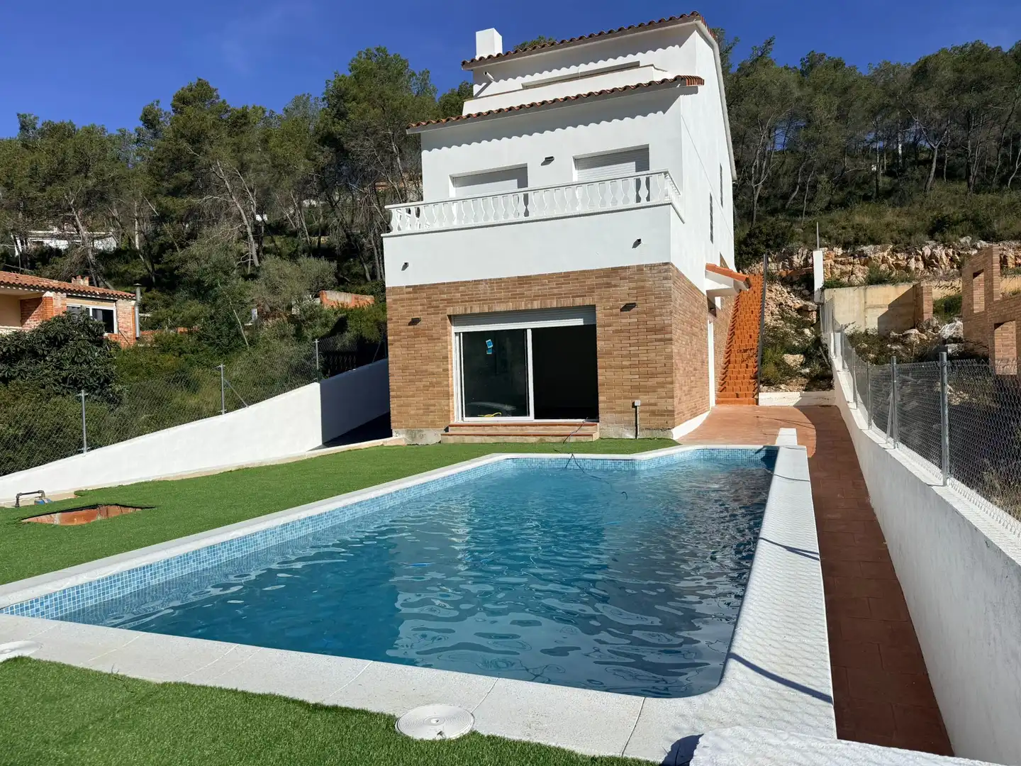 Xalet amb terrassa en venda a Olivella