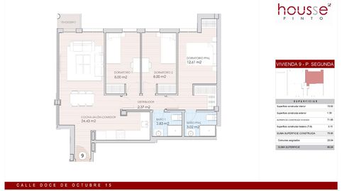 Viviendas de obra nueva en venta en Pinto con aerotermia, image 3