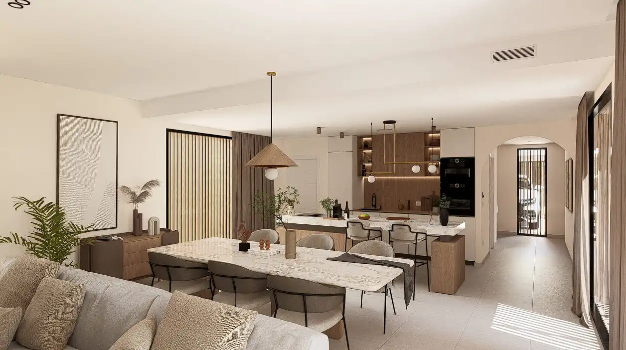Dining room of Houses for sale in Murcia