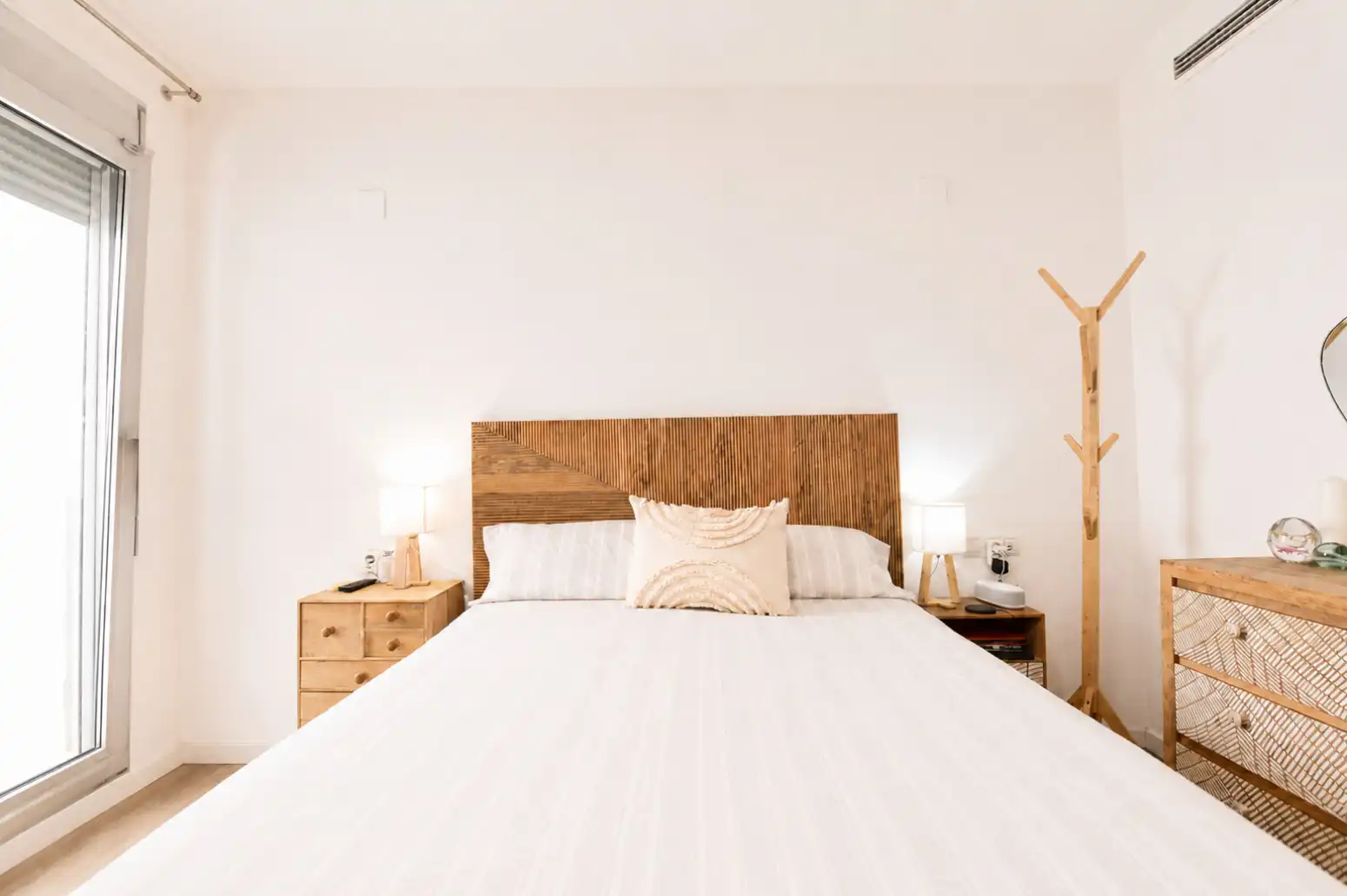 Bedroom of Flat for sale in Rafelbuñol / Rafelbunyol  with Heating, Furnished and Balcony