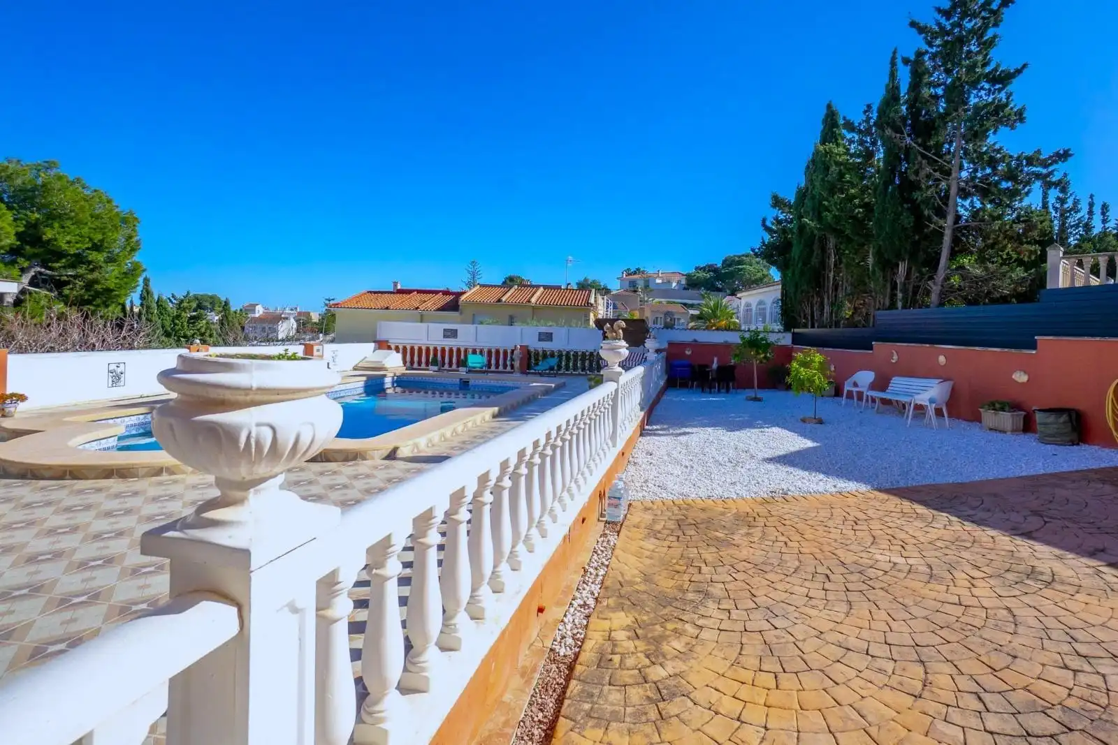 Vista exterior de Casa o chalet en venta en Torrevieja con Aire acondicionado, Calefacción y Jardín privado