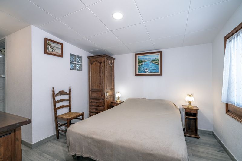 Bedroom of House or chalet for sale in Empuriabrava  with Air Conditioner, Heating and Private garden