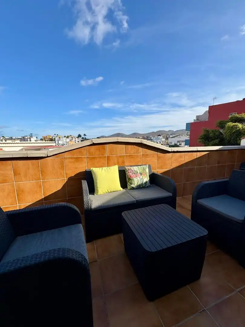 Terraza de Ático de alquiler en Telde