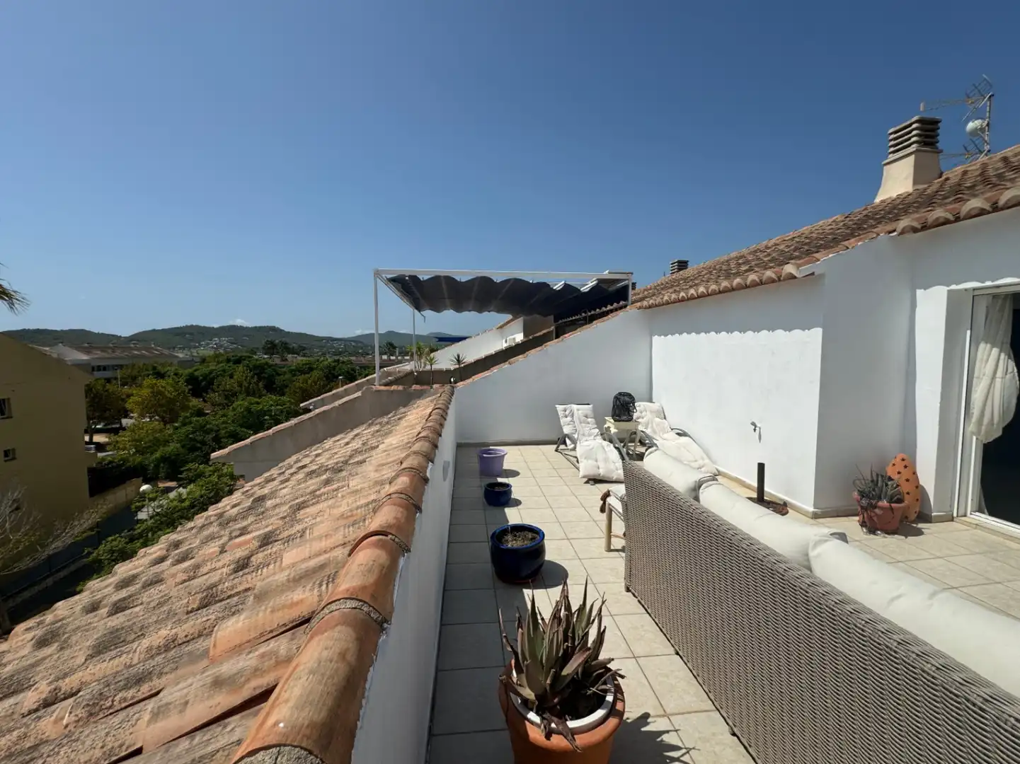 Terrace of Duplexes for sale in Jávea / Xàbia  with Air Conditioner, Terrace and Furnished