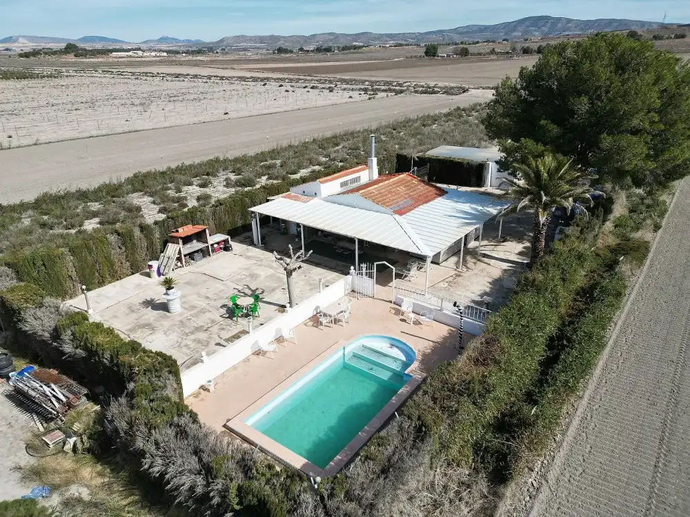Piscina de Casa o xalet en venda en Villena amb Moblat