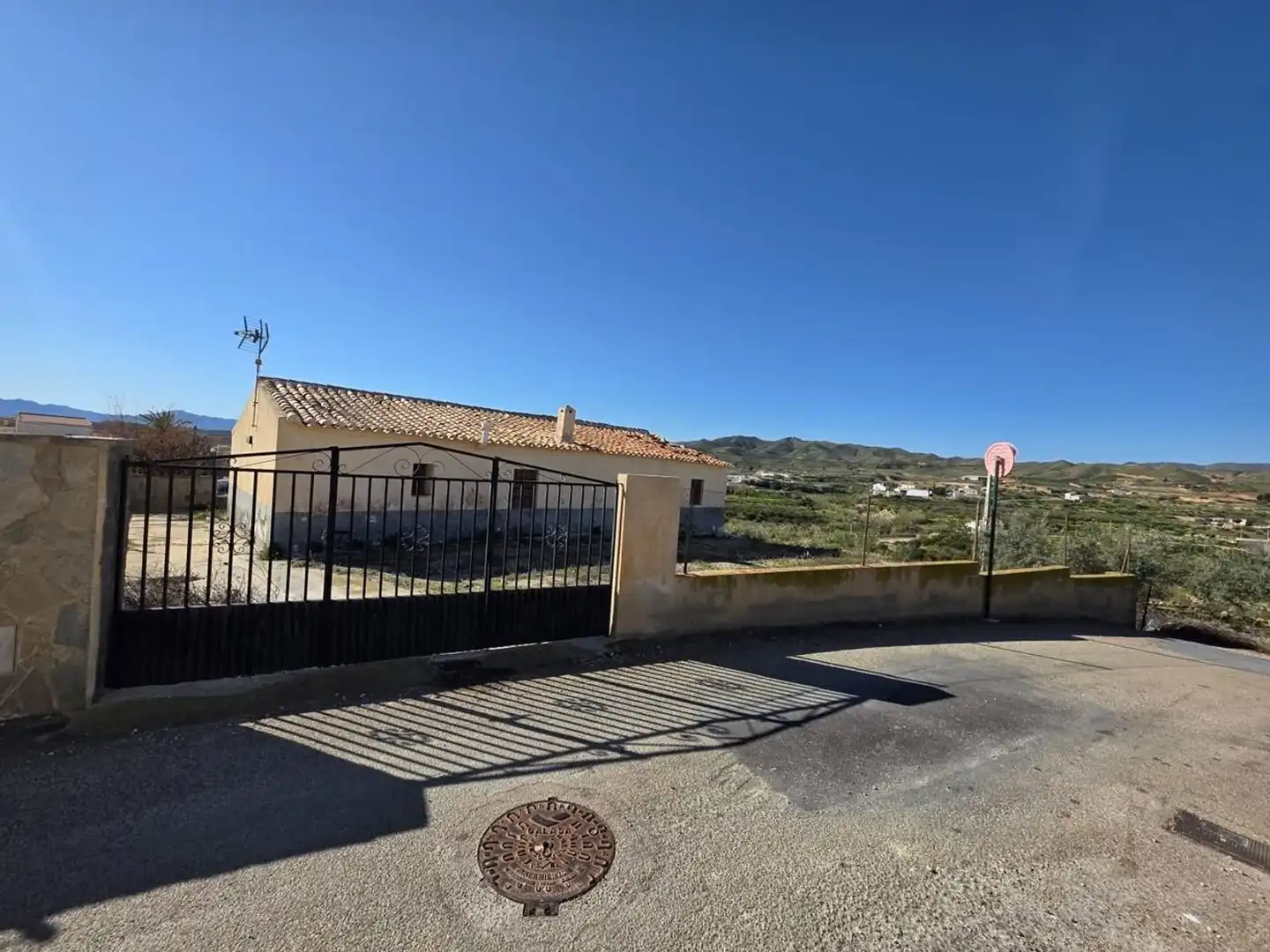 Vista exterior de Casa o chalet en venta en Antas con Terraza y Amueblado