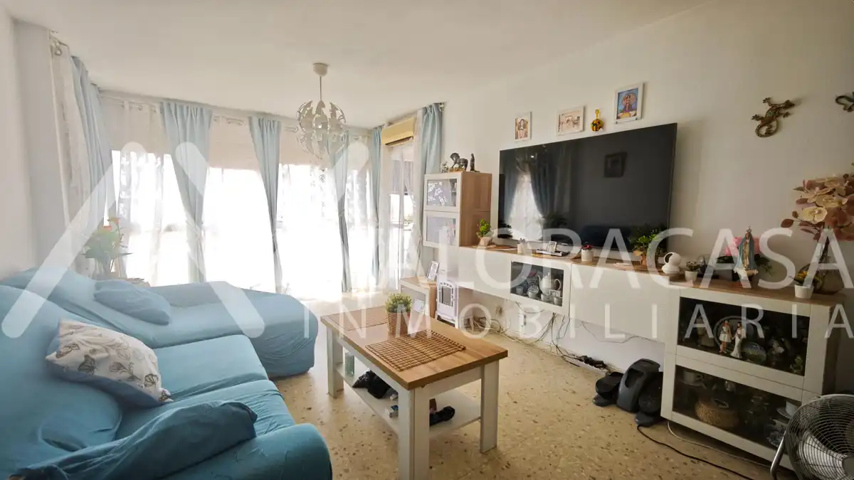 Sala de estar de Piso en venta en Málaga con Amueblado