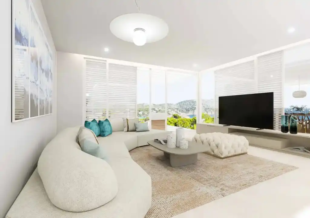 Sala de estar de Terreno en venta en Andratx