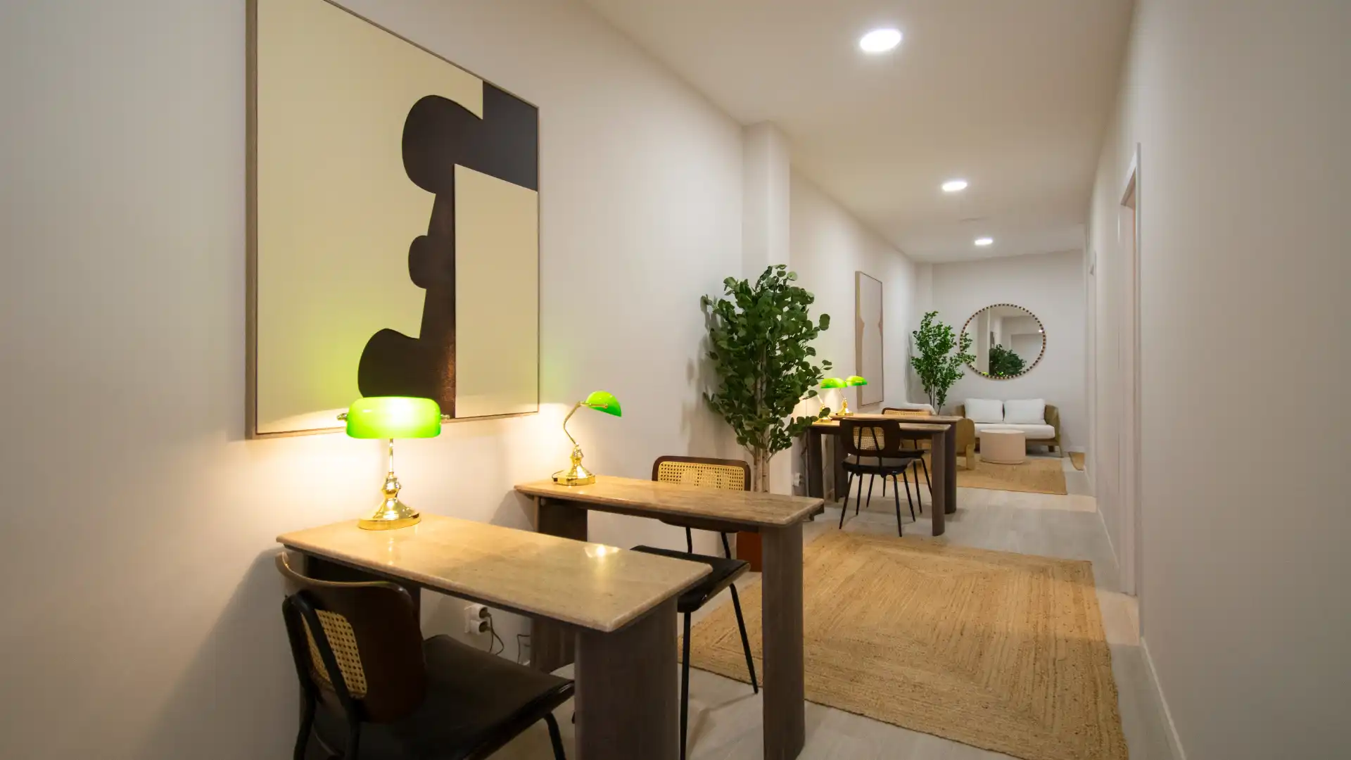 Esszimmer von Wohnung zur untervermieten in Madrid mit Klimaanlage, Heizung und Möbliert