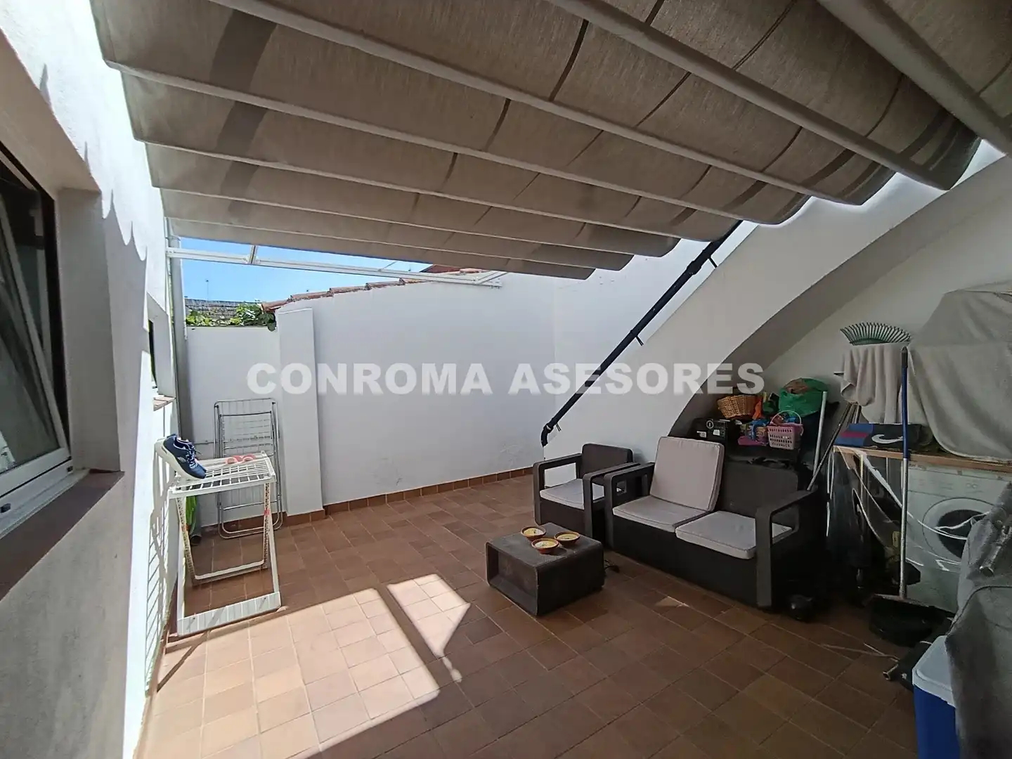 Terrace of Detached homes for sale in Malgrat de Mar  with Air Conditioner, Heating and Parquet flooring