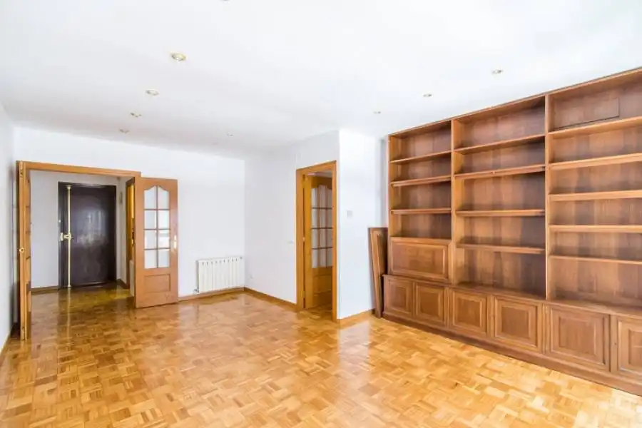 Sala de estar de Piso en venta en Barcelona con Calefacción y Parquet