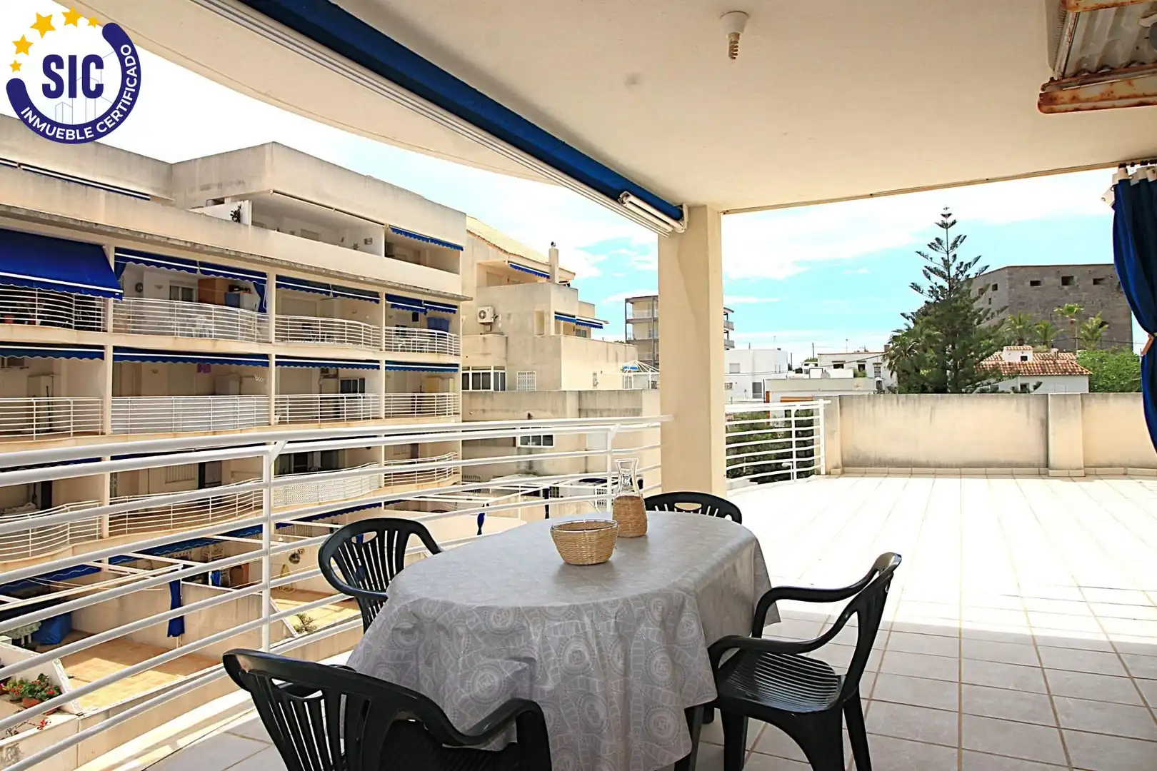 Terrassa de Apartament en venda en Oropesa del Mar / Orpesa amb Terrassa, Traster i Moblat