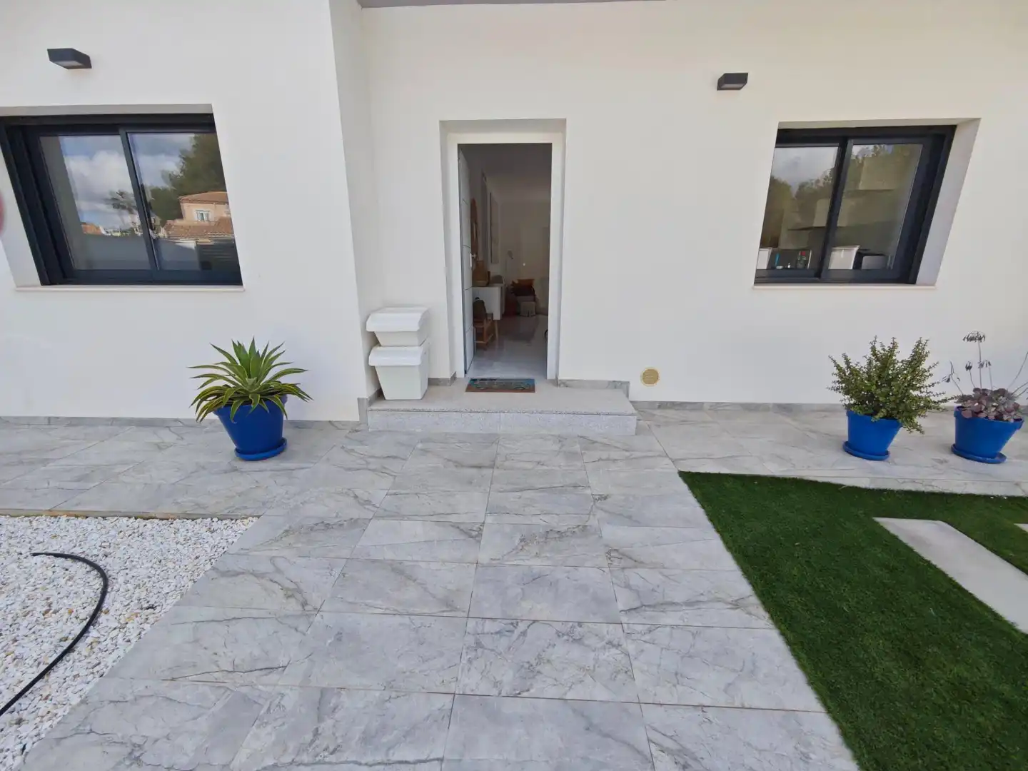 Jardín de Casa o chalet en venta en Pilar de la Horadada con Calefacción, Jardín privado y Terraza