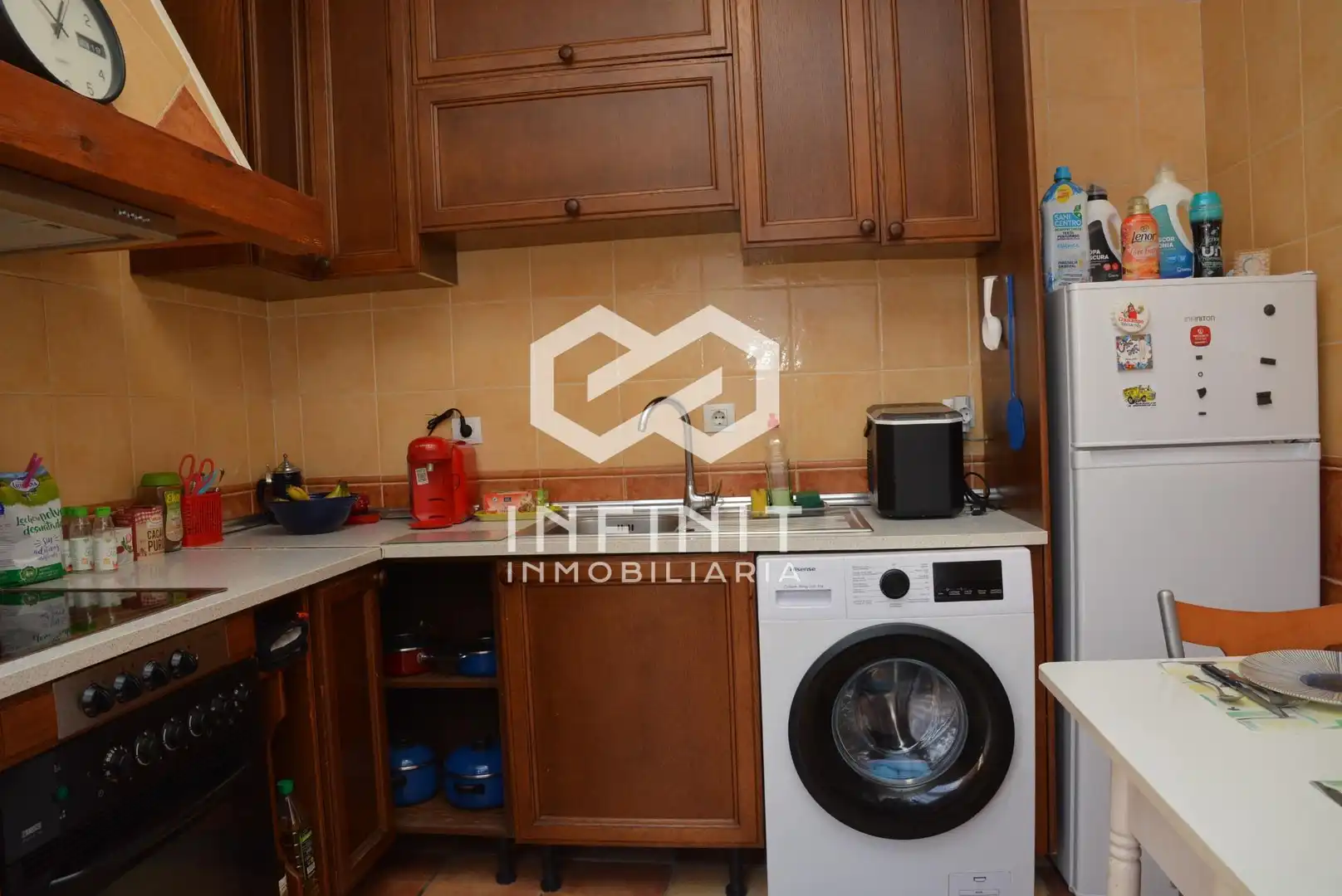 Cocina de Casa o chalet en venta en Valdeaveruelo con Calefacción, Jardín privado y Terraza