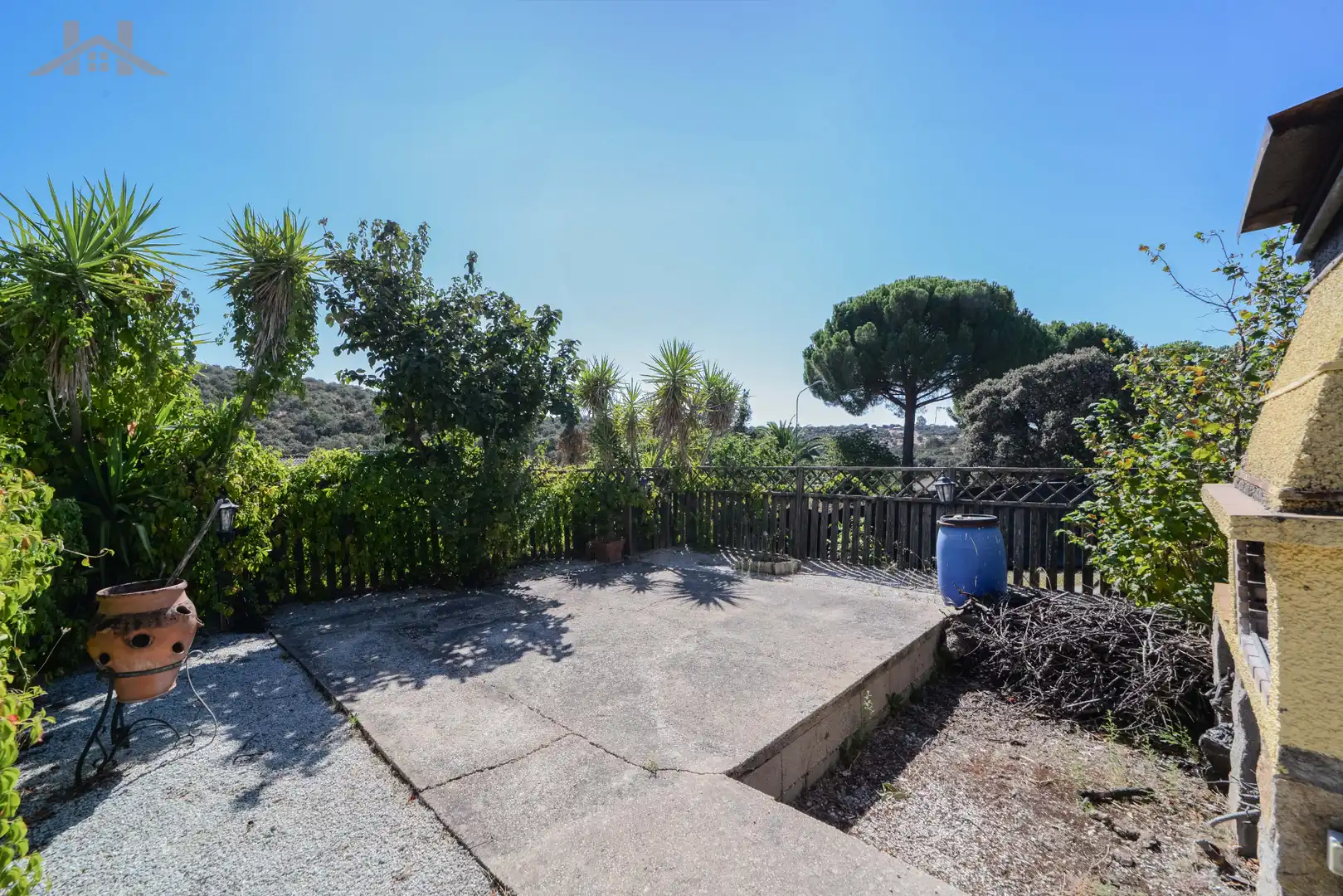 Jardín de Casa o chalet en venta en Villa del Prado con Aire acondicionado, Calefacción y Jardín privado
