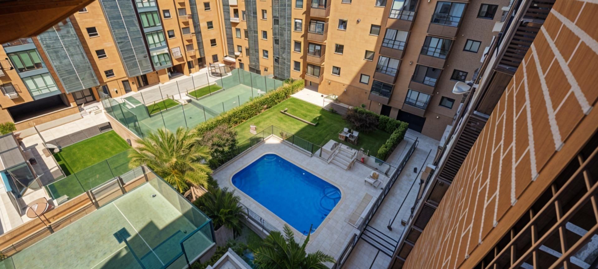 Piscina de Pis en venda en  Madrid Capital amb Calefacció, Jardí privat i Terrassa