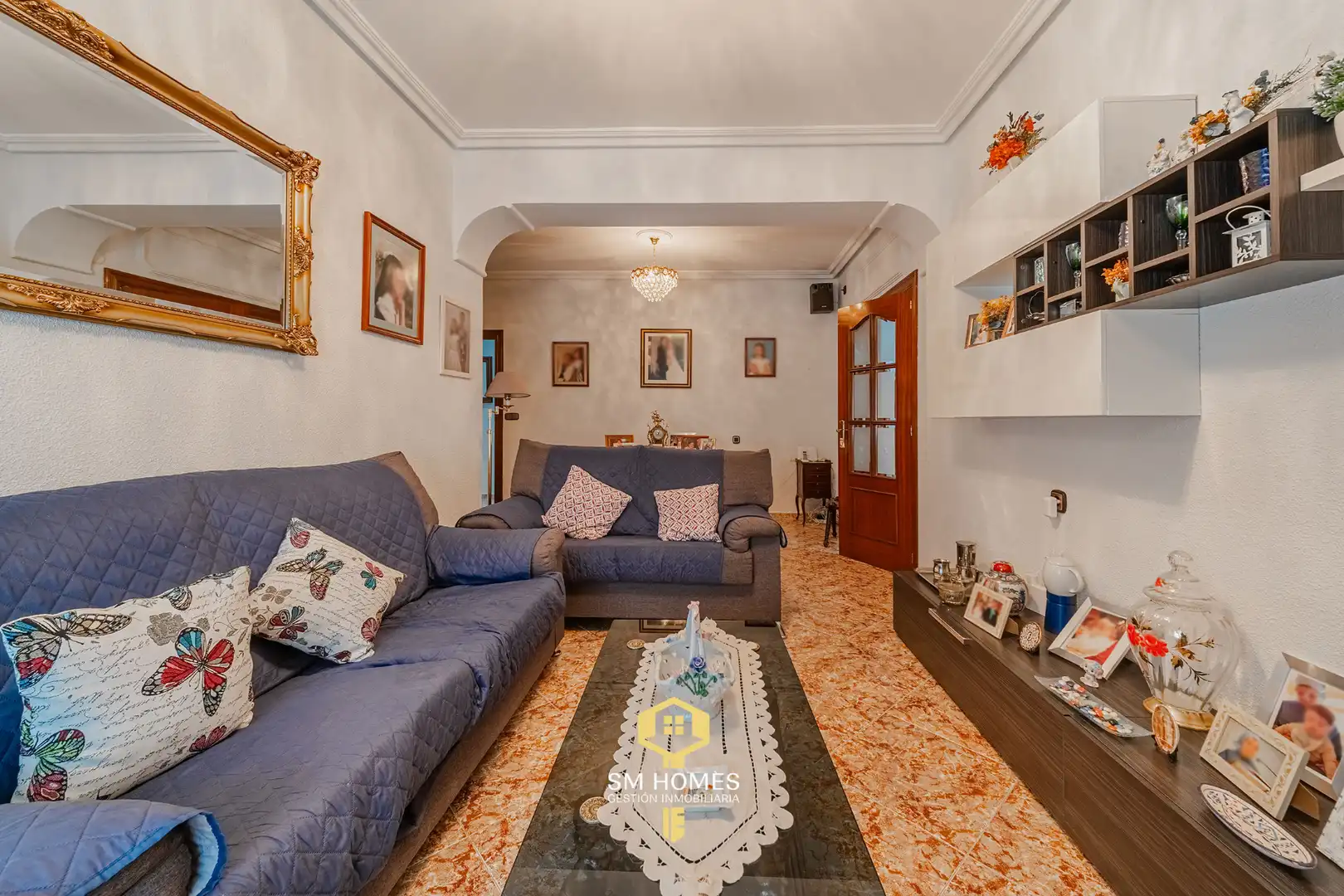 Sala d'estar de Casa o xalet en venda en Mejorada del Campo amb Aire condicionat, Calefacció i Terrassa