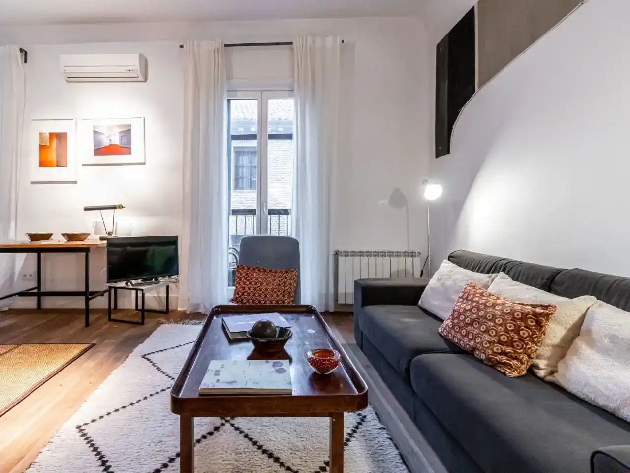 Sala de estar de Apartamento de alquiler en Centro