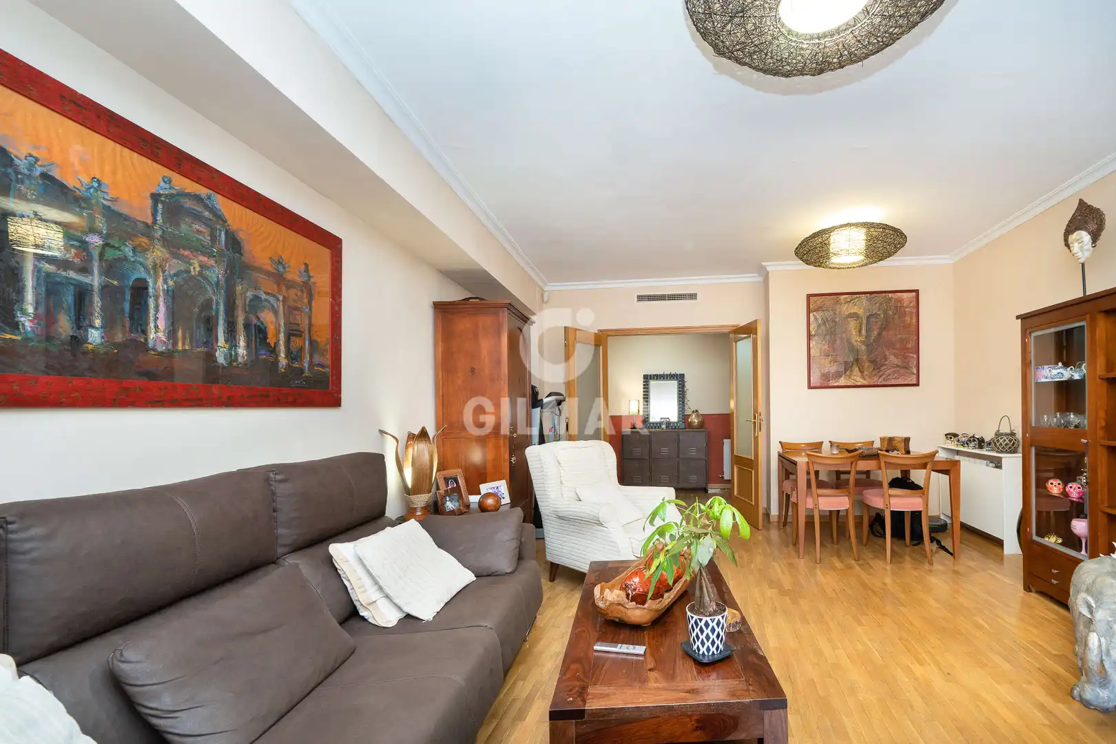 Sala de estar de Planta baja en venta en Madrid con Calefacción, Jardín privado y Piscina