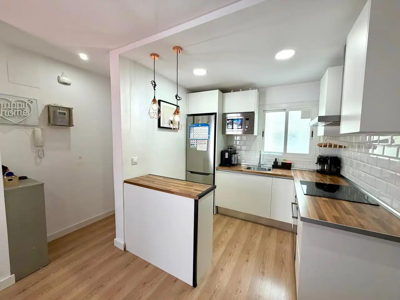 Kitchen of Attic for sale in Barcelona  with Air Conditioner, Heating and Parquet flooring