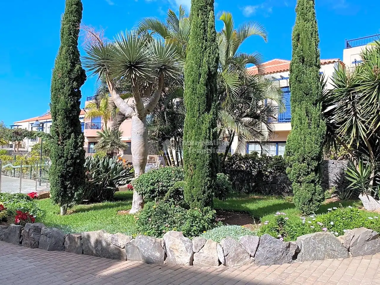 Jardín de Casa adosada de alquiler en Arona con Aire acondicionado, Jardín privado y Terraza