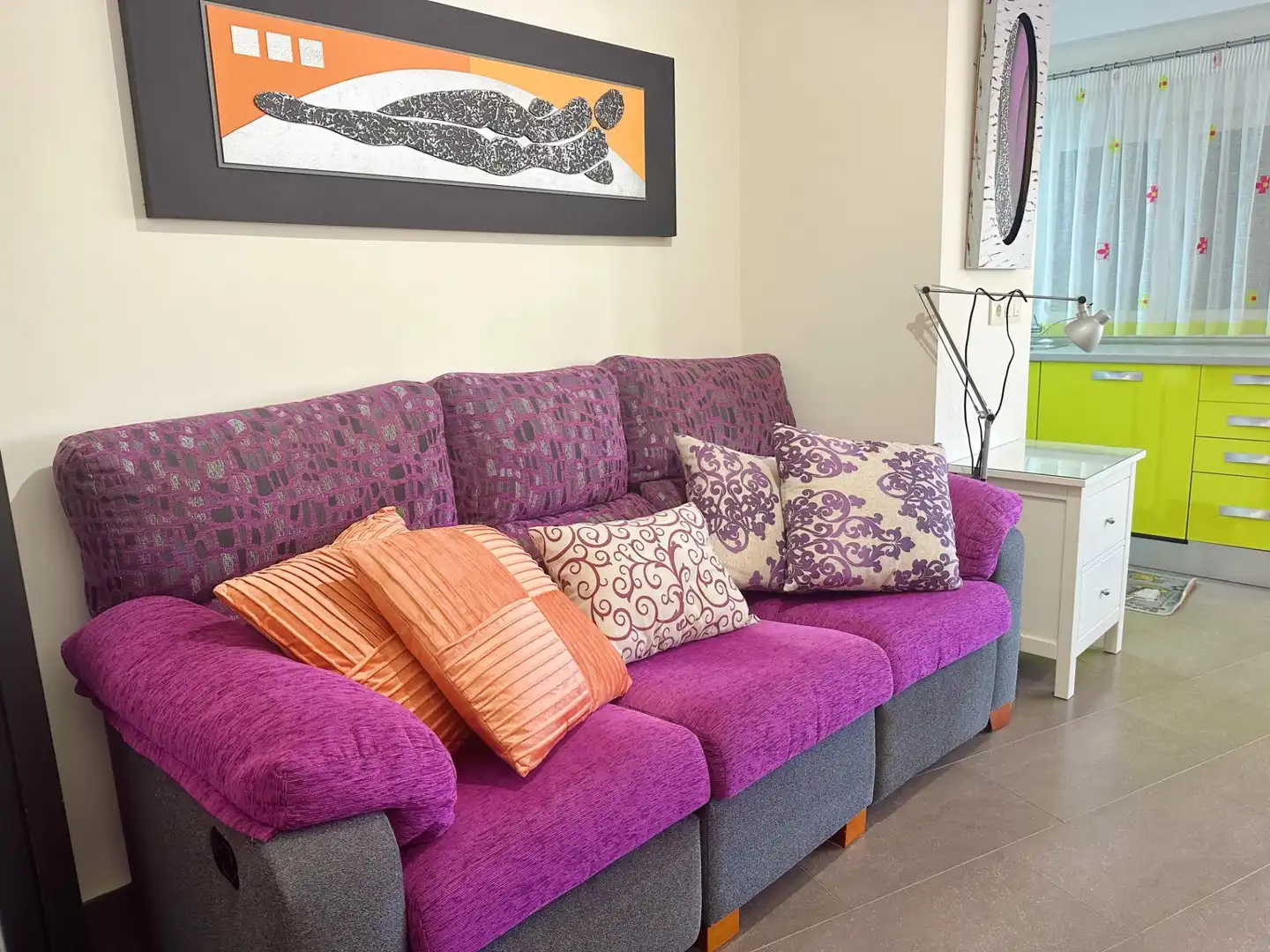 Living room of Apartments for rent in Benidorm  with Air Conditioner, Heating and Private garden