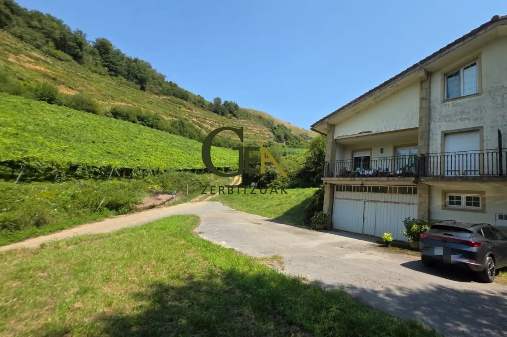 Vista exterior de Casa adosada en venta en Alkiza con Calefacción, Jardín privado y Terraza